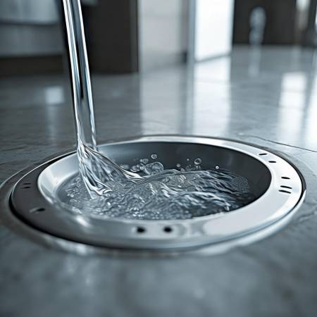 地漏排水快，洗衣无忧
