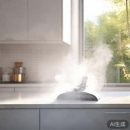 厨房新体验:水蒸气清洗,简单自