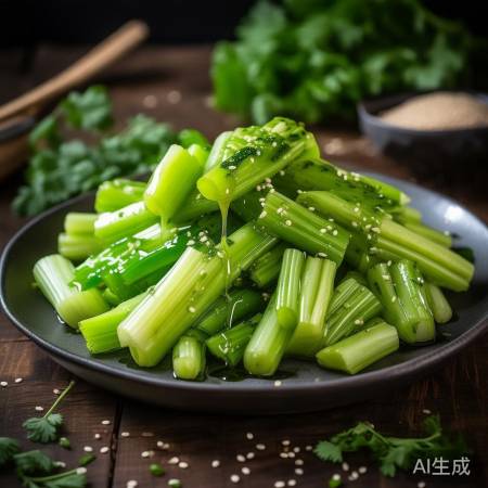 香油锁水,芹菜爽脆