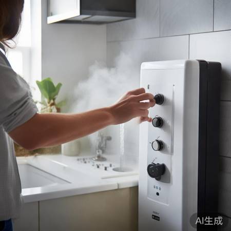 “调整水温,舒适洗澡”