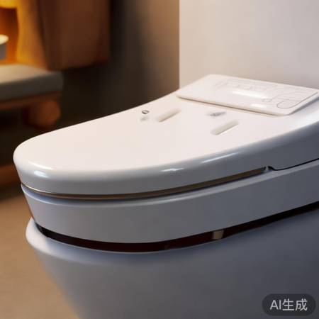 简约智能马桶,操作便捷