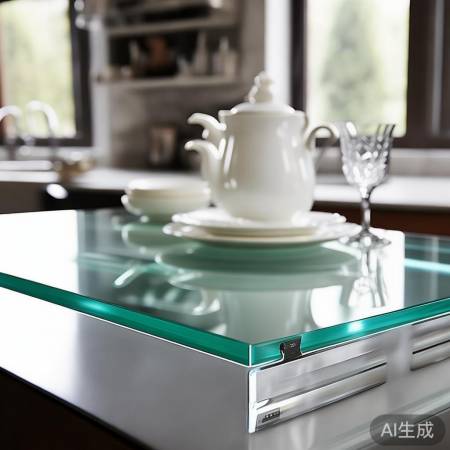 钢化玻璃:耐高温抗冲击,但破碎