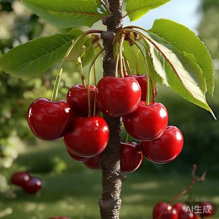樱桃新鲜度:观色触感判断