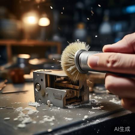 检查锁具，清理杂物