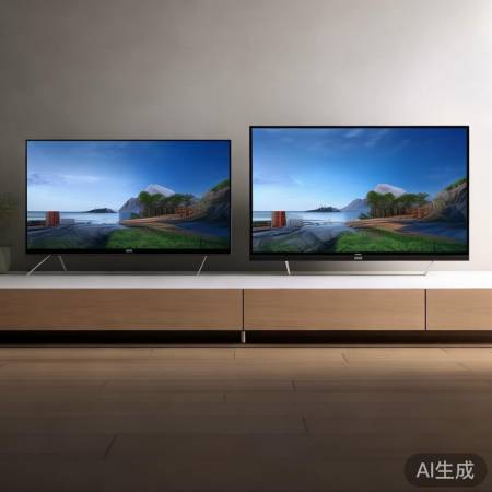 电视尺寸与可视面积不线性