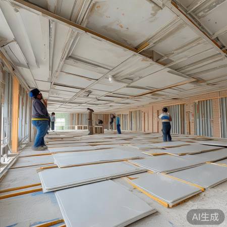 吊顶安装，牢固美观