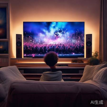 电视音质佳，沉浸音乐体验