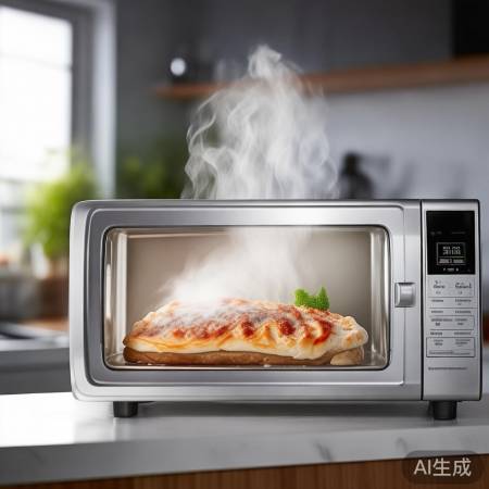 微波炉解冻食物快如闪电