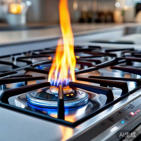 燃气灶单灶耐用抗腐，安全烹饪新选择