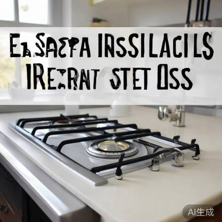 燃气灶单灶安装便捷