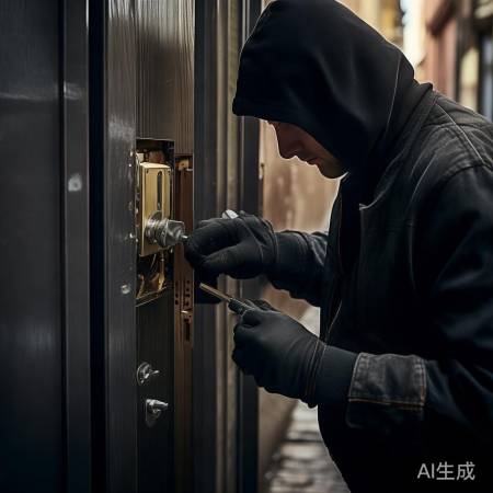 指纹锁被破坏开锁