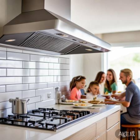 “防护罩让厨房清洁更便捷”