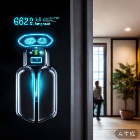 智能锁，指纹+人脸识别