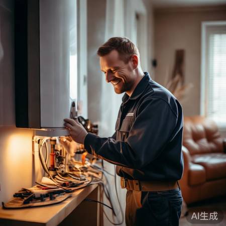 乾县壁挂炉师傅温暖守护