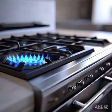 美的燃气灶，操作便捷，好评如潮