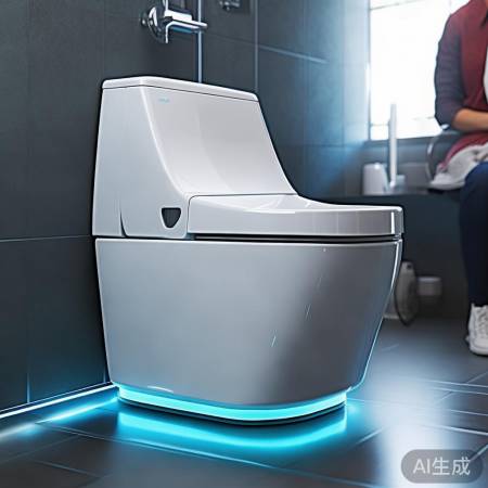 智能马桶自动冲洗烘干