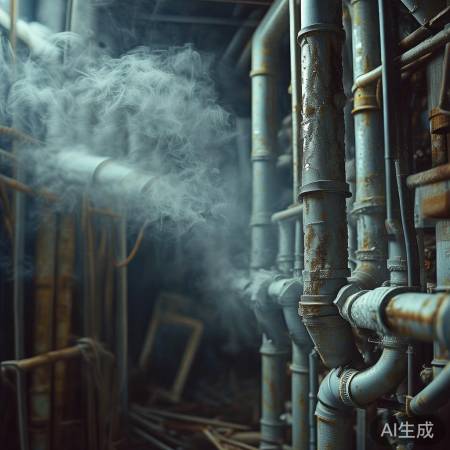 管道安装歪,风声怪异