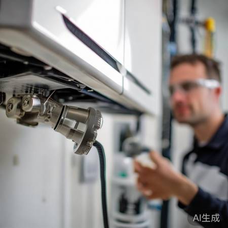 检查并关闭壁挂炉排气阀