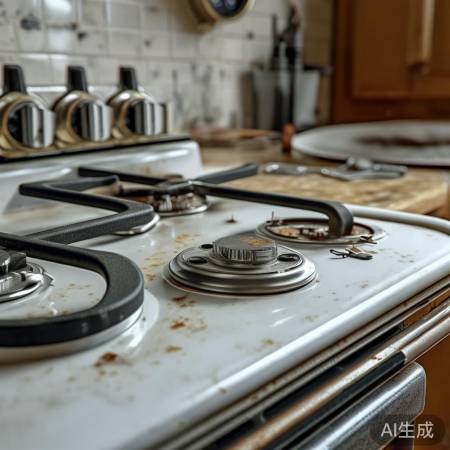 燃气灶开关打不开？换个橡胶垫圈