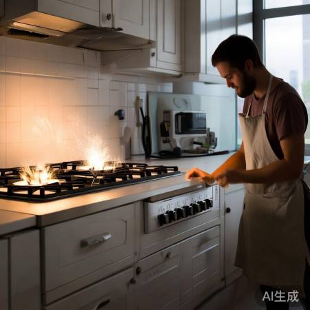 燃气压力不足,灶火微弱