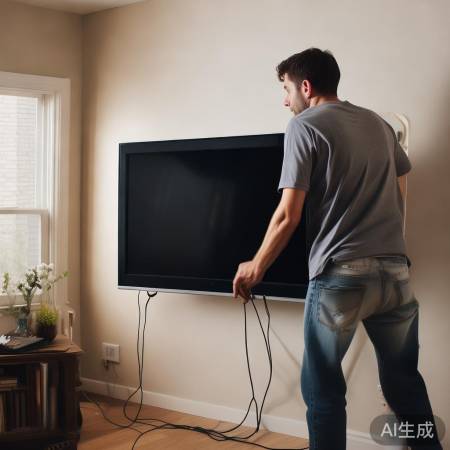 飞利浦壁挂电视拆卸步骤详解