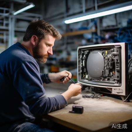 电视组装准备完毕