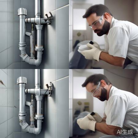 换新下水管,拧紧防漏水