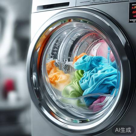 金羚洗衣机高效脱水,告别湿漉漉