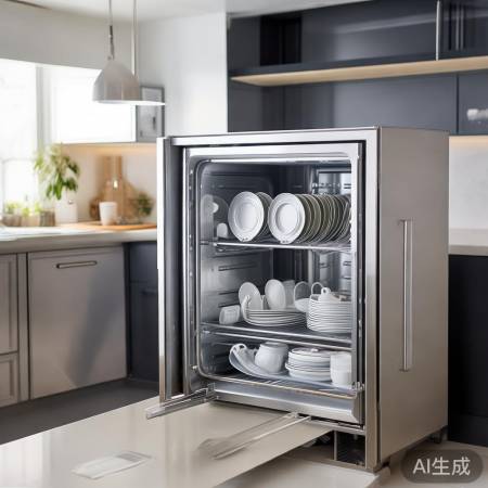 “消毒柜守护餐具健康”