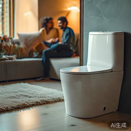 智能马桶冲洗揭秘,生活小确幸