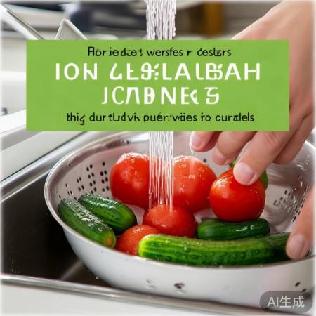 清洗蔬菜,勿长时间浸泡