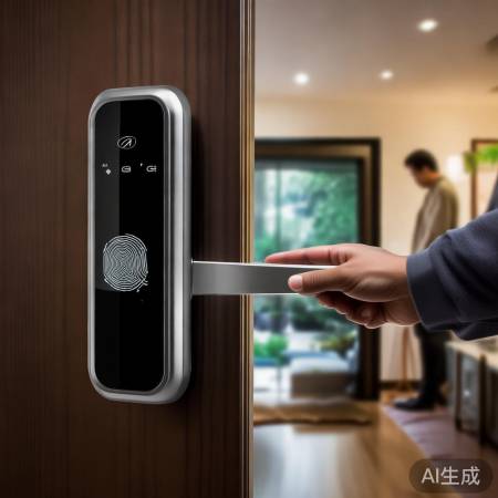 指纹锁轻松添加，告别钥匙烦恼