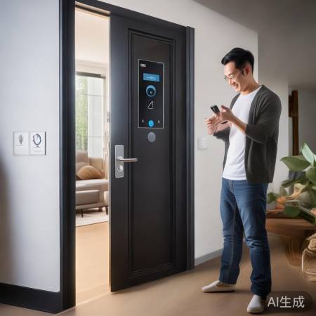 智能防盗门,安全便捷智能生活