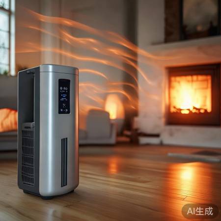 “空气能制热机，快速均匀升温”