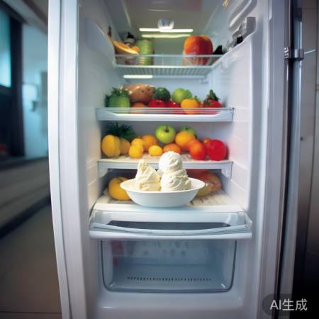 冰箱冰淇淋快速去除方法，教你轻松恢复冰凉口感