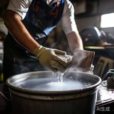 油杯清洁,热水洗洁精,轻刷勿损