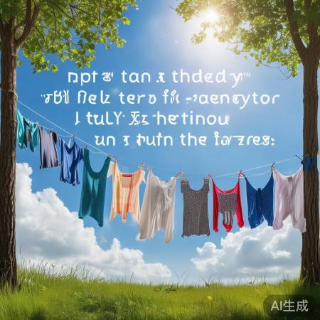 通风干燥晾衣物