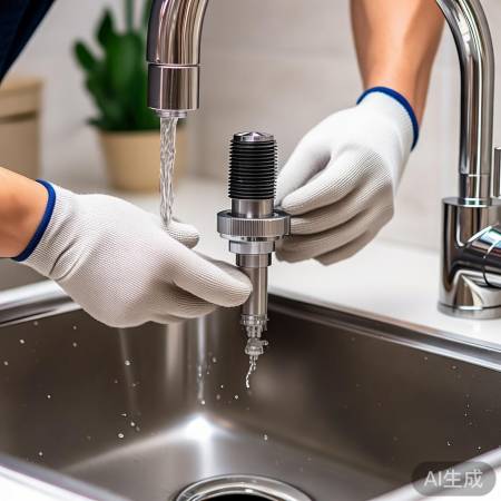 更换进水阀，简易如换轮胎。