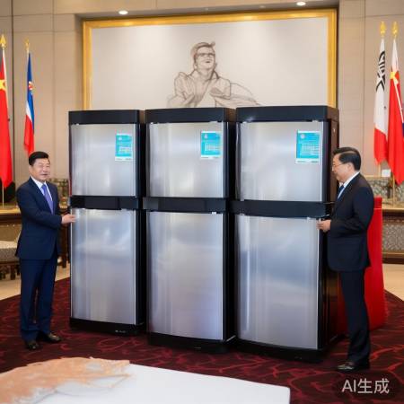 韩国赠冰箱寓意深