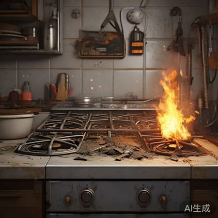 燃气灶炸裂原因分析