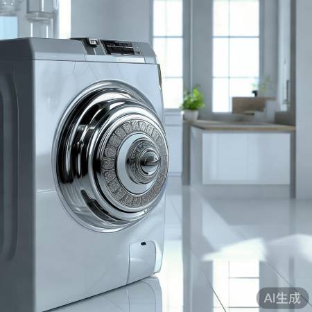 时尚单筒洗衣机旋钮引领家居潮流