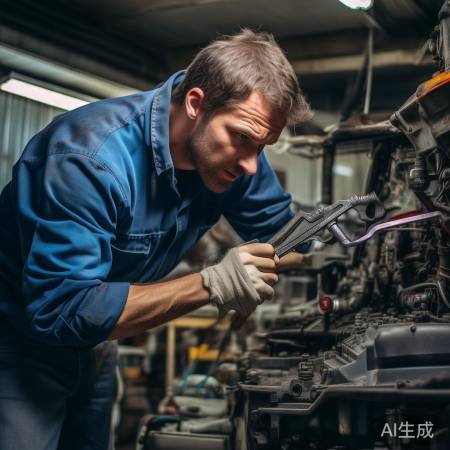 尝试拧螺母,加大力度