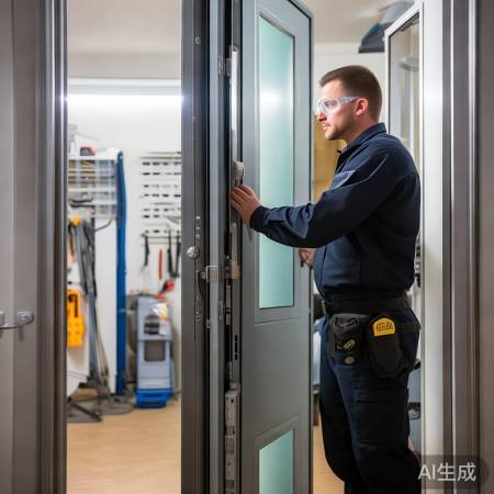 防盗门安装选正规,按步骤避免隐