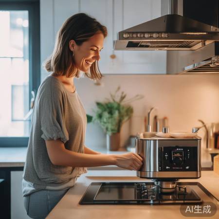 止逆阀带漏油盒抽油烟机，防漏油新选择