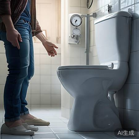 检查水压，解决冲水问题