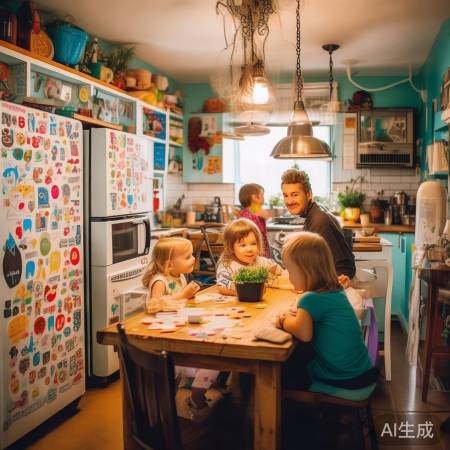 厨房温馨生活气息