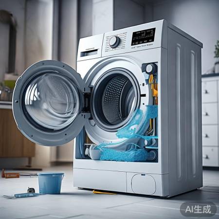 松下洗衣机故障EA2原因及维修方法