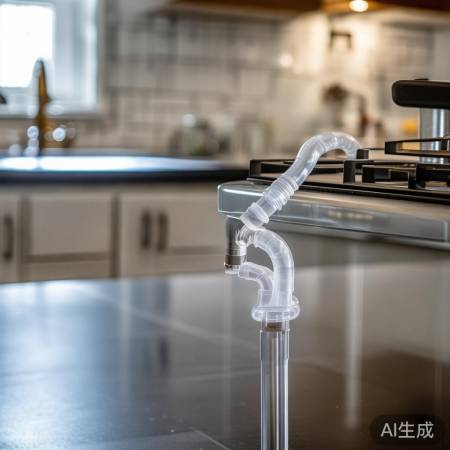 燃气灶塑料管道辅助