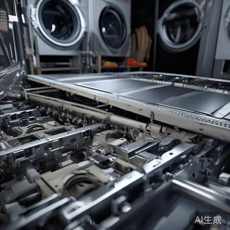 取出洗衣机断裂传送带