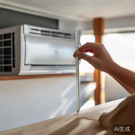 空调安装距离测量